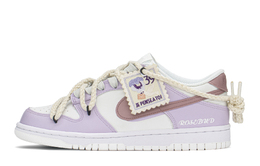 Nike: Фиолетовые кроссовки  Dunk