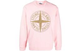 Stone Island: Розовая толстовка 