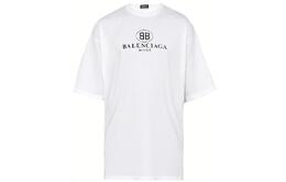 Balenciaga: Белая футболка 