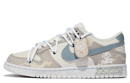 Nike: Бежевые кроссовки  Dunk
