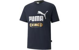 PUMA: Фиолетовая футболка 