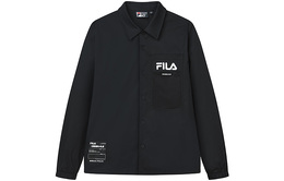 Fila: Чёрная куртка 