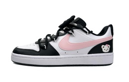 Nike: Чёрные кроссовки  Court
