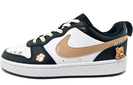Nike: Чёрные кроссовки  Court