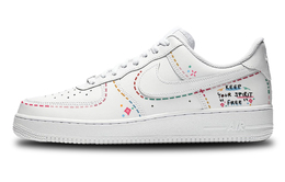 Nike: Белые кроссовки  Air Force 1