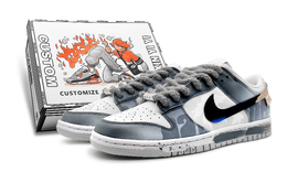 Nike: Белые кроссовки  Dunk