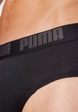 PUMA: Чёрные трусы 