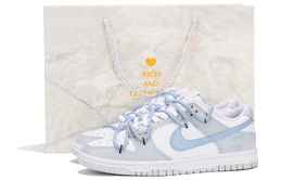 Nike: Серые кроссовки  Dunk