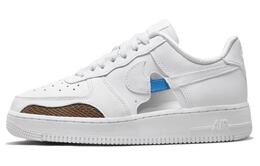 Nike: Чёрные кроссовки  Air Force 1