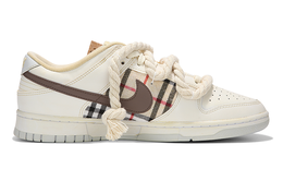 Nike: Бежевые кроссовки  Dunk