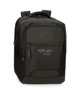 Pepe Jeans: Чёрный рюкзак 