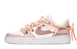 Nike: Бежевые кроссовки  Court