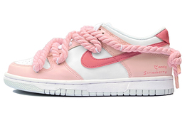 Nike: Розовые кроссовки  Dunk
