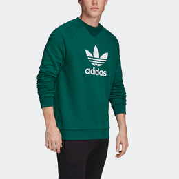 Adidas Originals: Зелёная толстовка 