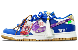 Nike: Фиолетовые кроссовки  Dunk
