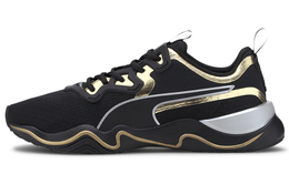 PUMA: Чёрные кроссовки 