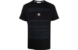 Stone Island: Чёрная футболка 