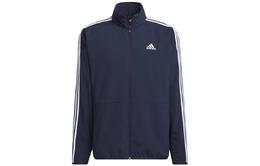 Adidas: Синяя куртка 