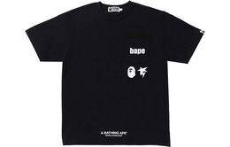 A BATHING APE: Чёрная футболка 