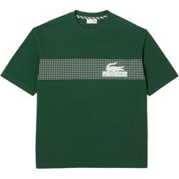 Lacoste: Зелёная футболка 