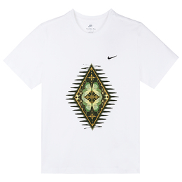 Nike: Белая футболка 