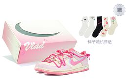 Nike: Розовые кроссовки  Dunk