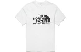 The North Face: Белая футболка 