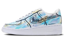 Nike: Белые кроссовки  Air Force 1