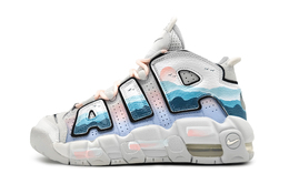 Nike: Фиолетовые кроссовки  Air More Uptempo
