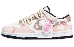 Nike: Розовые кроссовки  Dunk