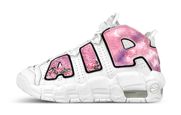 Nike: Белые кроссовки  Air More Uptempo