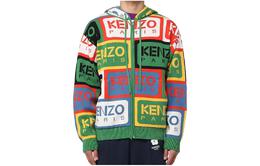 Kenzo: Зелёная толстовка 