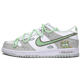 Nike: Серые кроссовки  Dunk