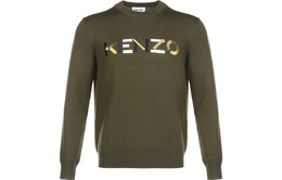 Kenzo: Зелёный свитер 