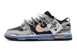 Nike: Жёлтые кроссовки  Dunk