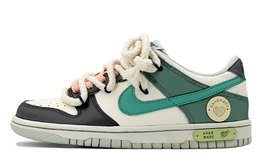 Nike: Чёрные кроссовки  Dunk
