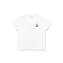 Nike: Белая футболка 