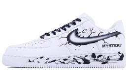 Nike: Чёрные кроссовки  Air Force 1