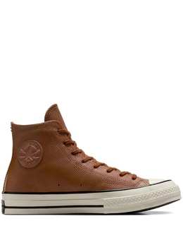 Converse: Коричневые кеды  Chuck 70