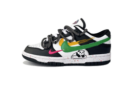 Nike: Чёрные кроссовки  Dunk