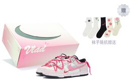 Nike: Розовые кроссовки  Dunk