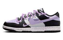 Nike: Фиолетовые кроссовки  Dunk