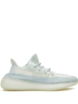 Adidas: Белые кроссовки  Yeezy Boost 350 v2