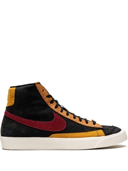 Nike: Чёрные кеды  Blazer Mid 77