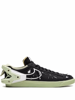 Nike: Чёрные кеды  Blazer Low