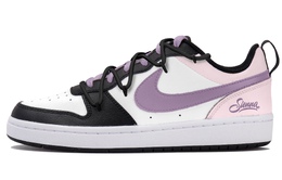 Nike: Чёрные кроссовки  Court