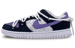Nike: Фиолетовые кроссовки  Dunk