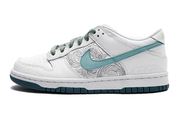 Nike: Белые кроссовки  Dunk