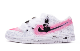 Nike: Белые кроссовки  Dunk