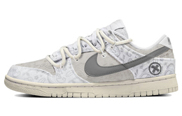 Nike: Серые кроссовки  Dunk